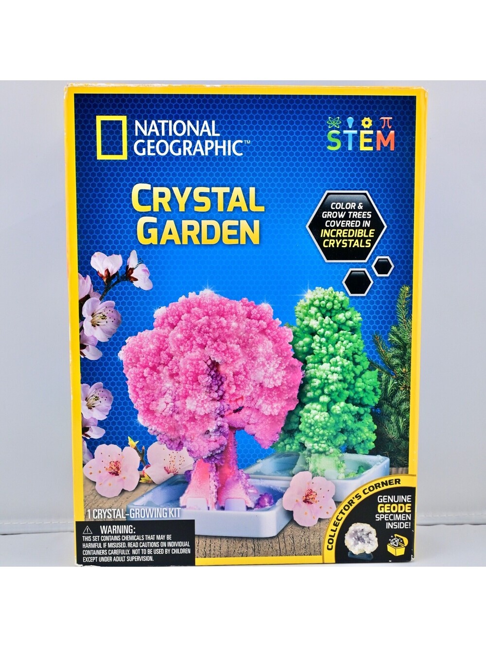 NATIONAL GEOGRAPHIC Crystal Garden – Grow Two Trees in 6 Hours Learning Guide